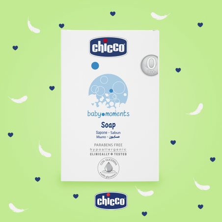 Savon chicco baby moments 100g