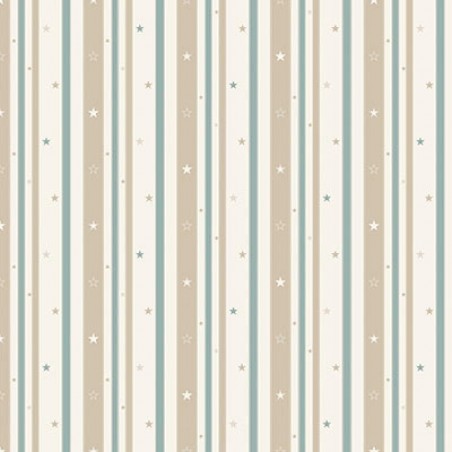 Neutral colored striped wallpaper suitable for every room