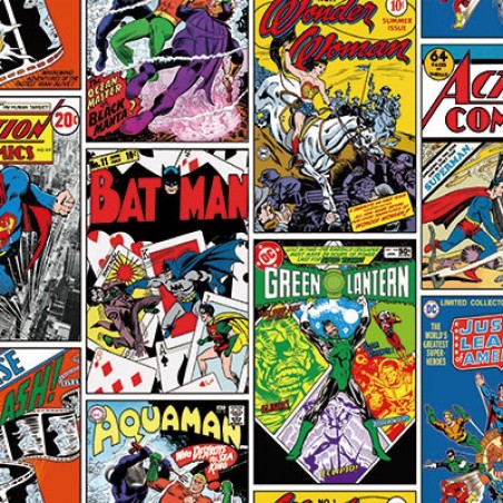 Papier peint comic book covers from DC 8922-1